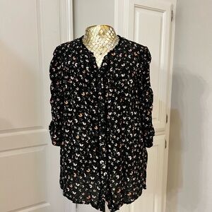 Democracy Butterfly Casual Blouse